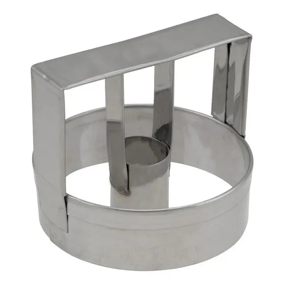 Aro Cortador Donuts Rosquinha 9,5x3cm Em Inox
