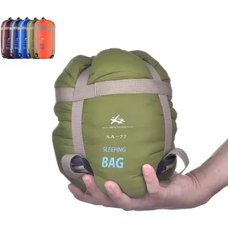 Warm Weather Sleeping Bag - Waterproof Compact Lightw... Warm Weather Sleeping Bag - Waterproof Compact Lightw...