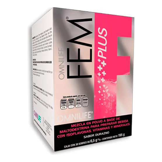 Fem Plus Omnilife Caja 30 Sobres 195 Grs