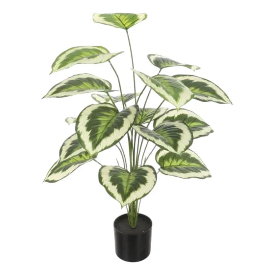 Planta Artificial Decorativa Con Maceta Color Mod 84