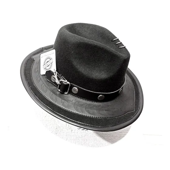 Sombrero Rocker Estilo Fedora Marca Raven Varios Modelos