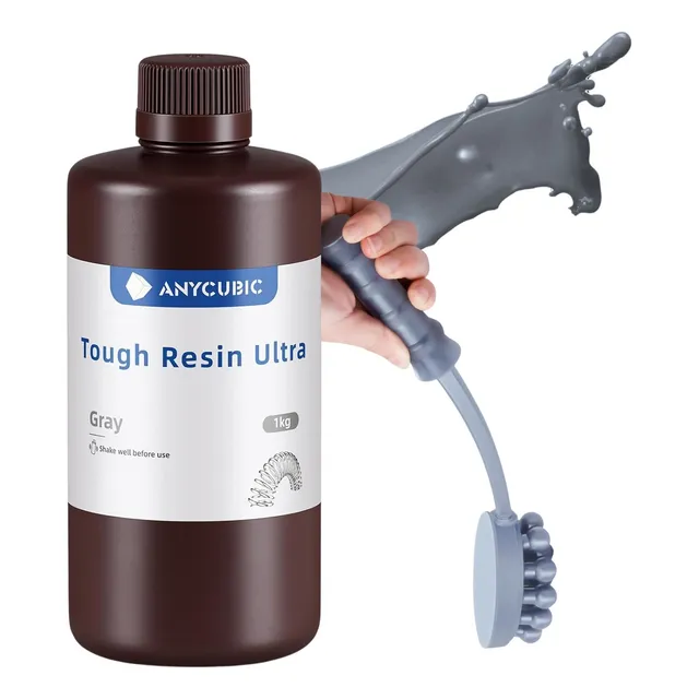 Resina Para Impresora 3d Flexible Anycubic Tough Ultra 1 Kg