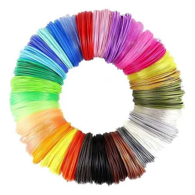 102 Metros Filamento Pla Para Lápiz 3d 1.75mm 32coloresx3.2m