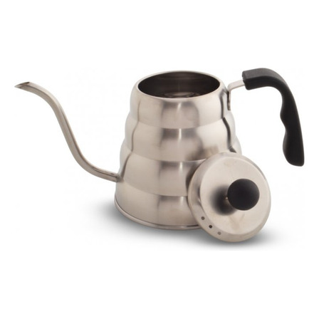 Jarra Barista De Acero Inoxidable Pico Largo Café Leche Color Gris Jarra Barista De Acero Inoxidable Pico Largo Café Leche Color Gris