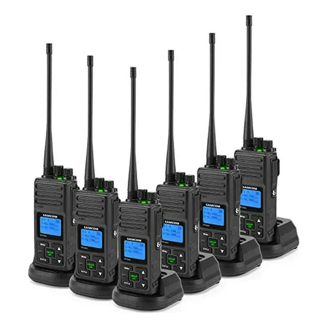 Radios De Dos Vías Samcom Fpcn30a De Largo Alcance Para Adul