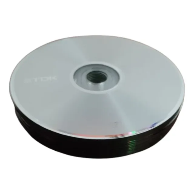 Cd Virgen Sueltos Tdk Pack X10 Unidades Cd-r 52x 700 Mb 80m
