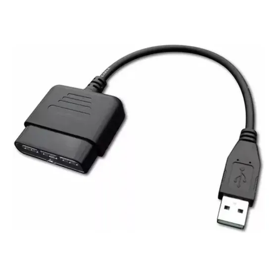 Adaptador Conversor Joystick De Ps1 Y Ps2 A Pc Por Usb Y Ps3