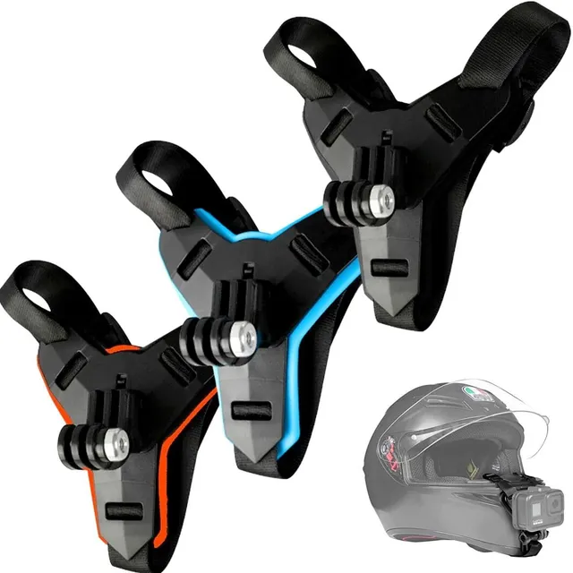 Soporte de barbilla para casco Gopro y similares