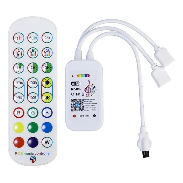 . Controlador Tuya Wifi Rgb For Tira De Luz Led 3528 2835