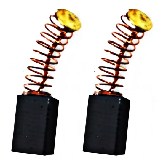 2x Escovas Carvão P/ Lixadeira Roto Orbital Hammer Gylr-430