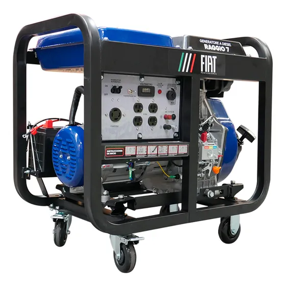 Generador A Diesel Fiat Raggio7 Monofasico 110/220 13hp