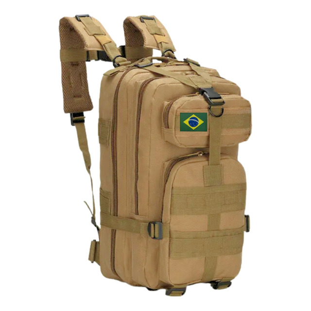 Mochila Tática Militar Impermeável Reforçada 30l+ Brinde Mochila Tática Militar Impermeável Reforçada 30l+ Brinde