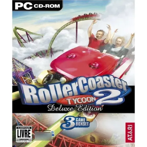 Game Pc Roller Coaster Tycoon 2 E 3 Deluxe Edition