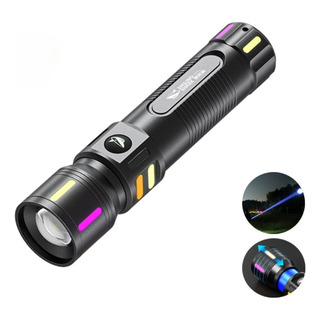Linterna Led Usb Recargable Alto Alcance 600m Led Cree Laser Linterna Led Usb Recargable Alto Alcance 600m Led Cree Laser
