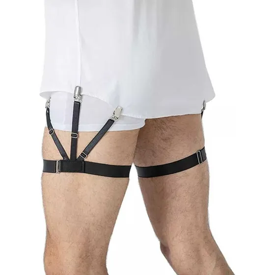 2 Tirantes Elasticos Piernas Evita Que Se Salga La Camisa