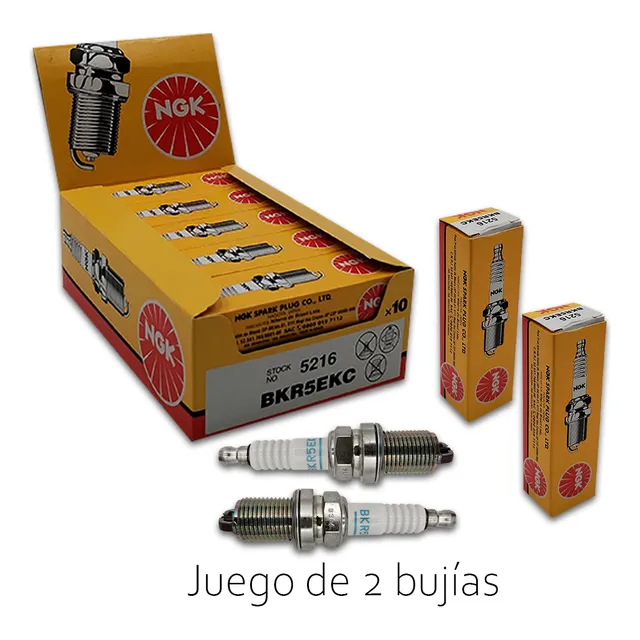 Bujía Ngk Original Fiat Palio Fire 1.6 16v Bkr5ekc 2 Electr