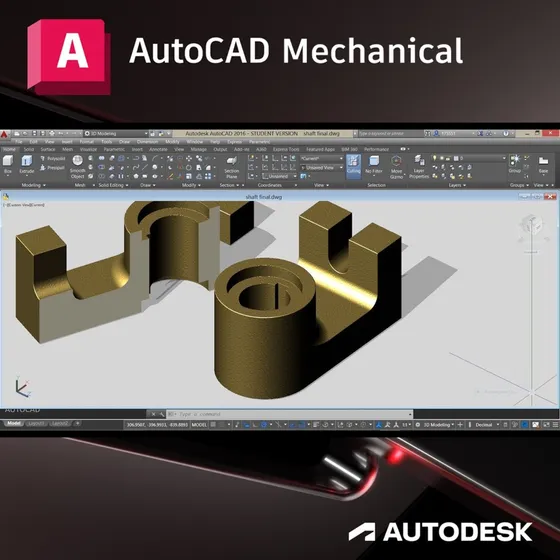 Autocad Mechanical  - 2024 Para Diseño Mecanico