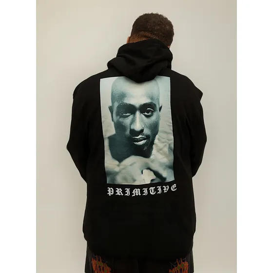 Poleron Canguro Primitive Royalty 2pac Black Laminates