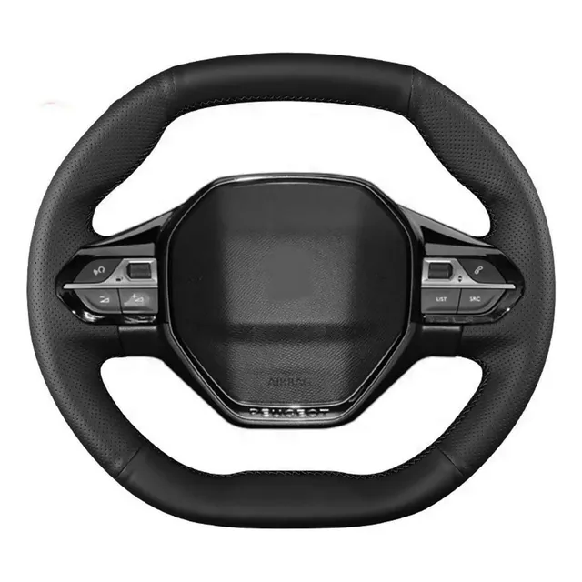 Funda Volante Peugeot Rifter 2008 208 5008 3008 2018/24 Piel