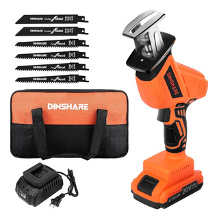 Sierra Reciprocadora Inalámbrica, 20v 2.0ah De Batería Eléct Sierra Reciprocadora Inalámbrica, 20v 2.0ah De Batería Eléct