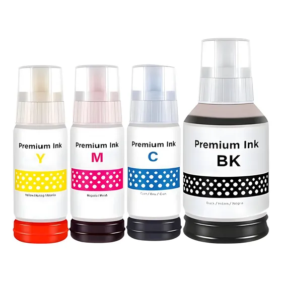 Tinta Genérica Compatible Canon G2170 G3170 4 Colores 1 Pack