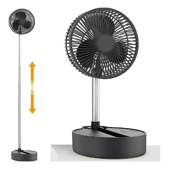 Ventilador Recargable Usb 8 Pulgadas Batería 10000mah