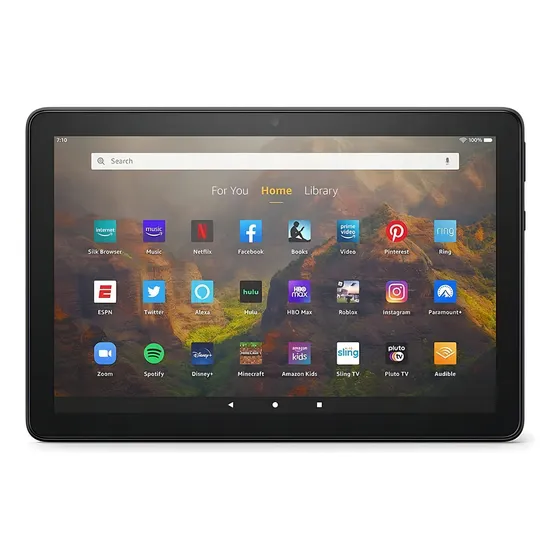 Tablet Amazon Fire HD 10 2021 10.1" 64GB black e 3GB de memória RAM
