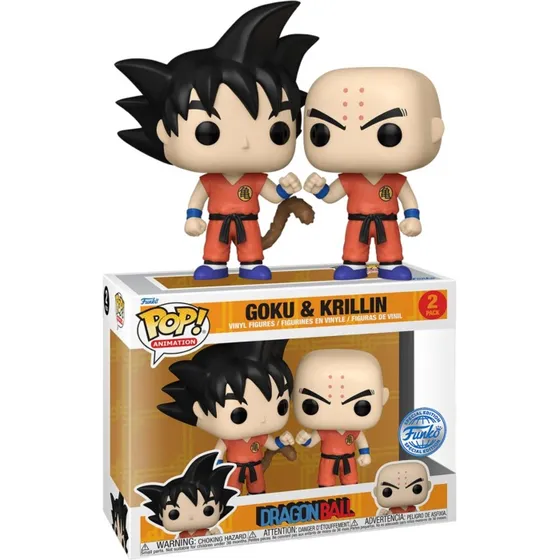 Funko Pop Dragon Ball 2 Pack Goku And Krillin