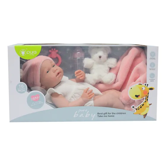 Bebote Reborn Beba Realista Infantil Manta Accesorios