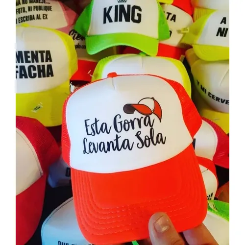 Gorra Personalizada Tipo Trucker Fiestas Cumpleaños P/niño