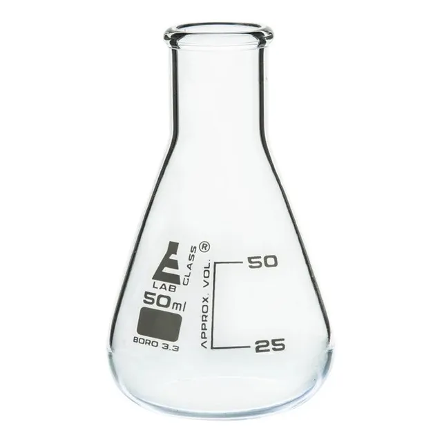 Matraz Erlenmeyer 50ml