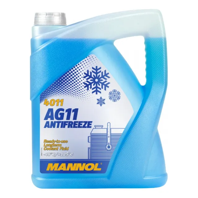 Refrigerante Anticongelante Mannol Ag11 (-40) Longterm 5lts.