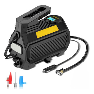 Compresor Inflador De Llanta Compresor De Aire Para Auto Lcd Compresor Inflador De Llanta Compresor De Aire Para Auto Lcd
