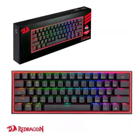 Teclado Inalámbrico Gaming Fizz K616 Reddragon