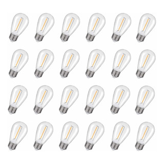Foco Led Vintage 1w Repuesto Base E27 Caja 24pz 2200k Foco Led Vintage 1w Repuesto Base E27 Caja 24pz 2200k