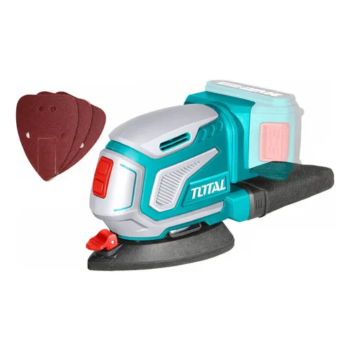 Lijadora Orbital De Palma Inalámbrica 20v Total Tdsli2051 Color Turquesa