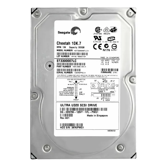 Disco Duro Para Servidor 300gb Seagate St3300007lc
