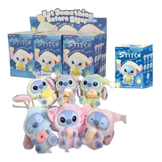 Peluche Stitch Caja Sorpresa Colección Disney Miniso Labubu Stitch Labubu