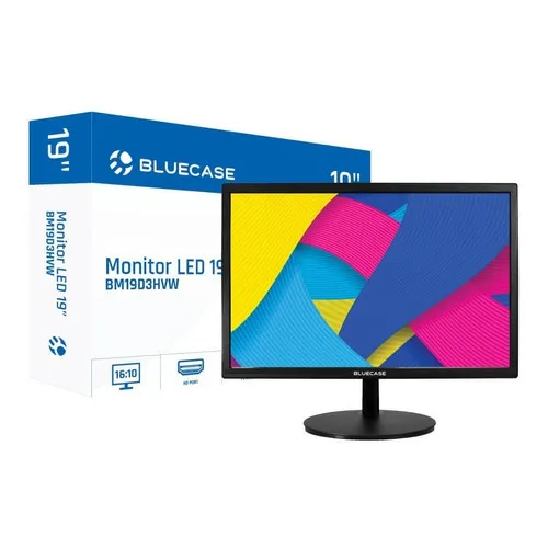 Monitor Bluecase Standard BM19D3HVW BM19D3HVWBX 19 " Cor Preto