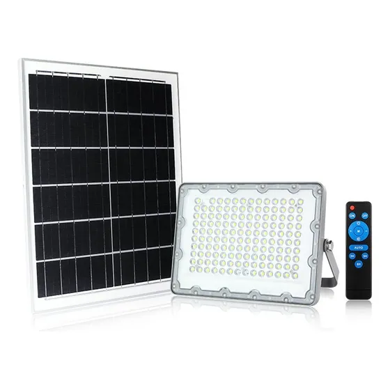 Reflector Led Con Panel Solar 300w