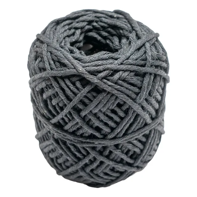 Hilo De Algodón Color Macramé De 2 Mm X Ovillo De 30 Metros