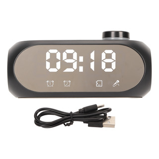 Mirror Alarm Clock, Altavoz Inalámbrico, Iluminación Rgb, Gr Mirror Alarm Clock, Altavoz Inalámbrico, Iluminación Rgb, Gr