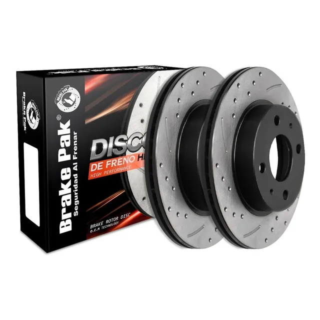 Disco Freno Brakepak Nissan Sentra B13 Super Saloon 16v