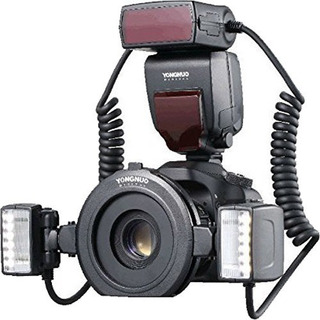 Flash Macro Twin Yongnuo Yn 24 Ex Ttl Para Canon Flash Macro Twin Yongnuo Yn 24 Ex Ttl Para Canon