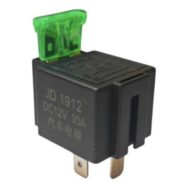 Rele Automotriz 12v 30a Con Fusible Relay