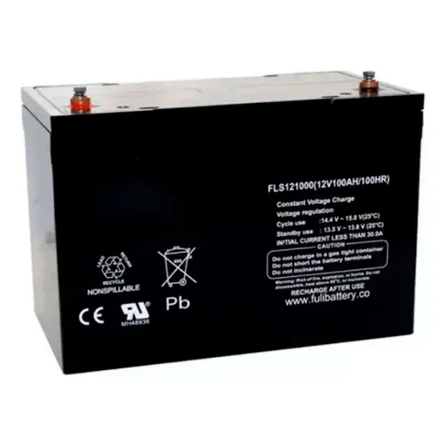 Batería Sellada Powest Fl Gel Ciclo Profundo 12v 100ah Panel