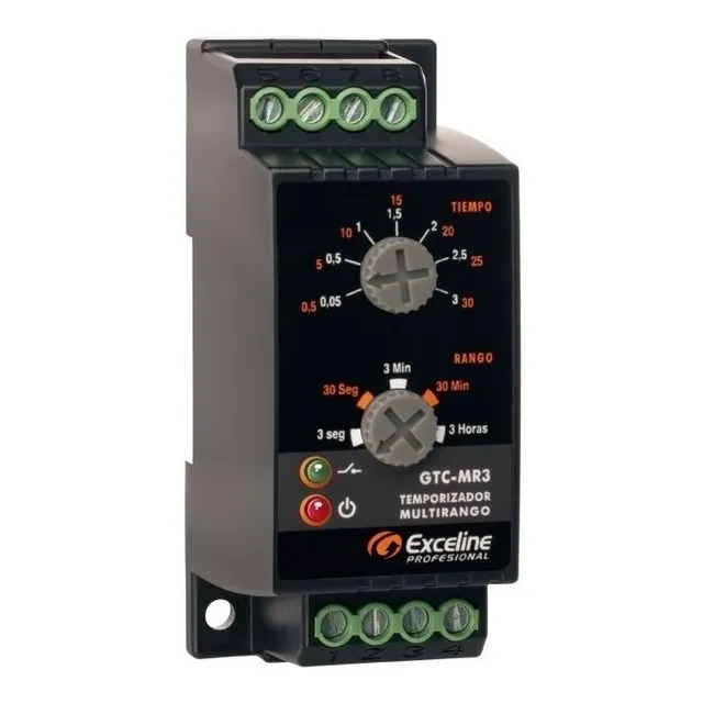 Temporizador Multirango Multivoltaje Exceline Gtc-mr3 