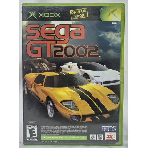 Sega Gt 2002 + Jet Set Radio Future - Xbox Clássico