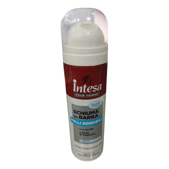 Espuma Barberia Afeitar Intensa Pour Homme 0% Alcohol