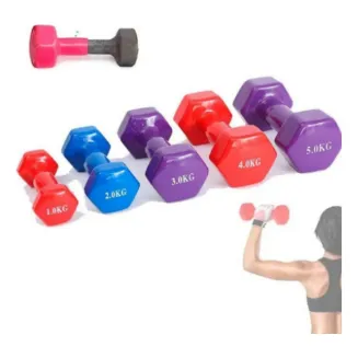 Mancuernas Pvc Para Ejercicios De Casa O Gym